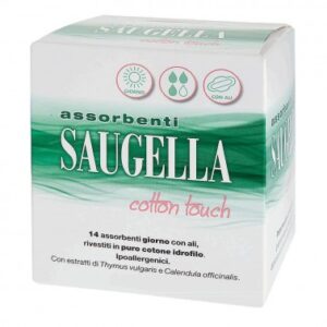 Saugella Cotton Touch - assorbenti giorno con ali