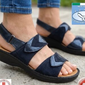 sandali blu