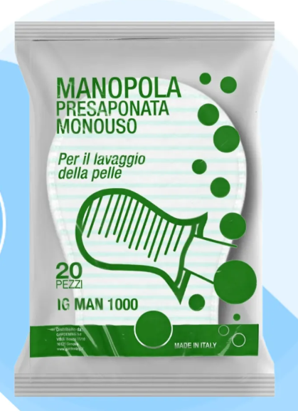 Manopole Presaponate Monouso - conf. 20 pezzi