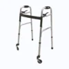 Deambulatore Fisso Push -down con ruote piroettanti