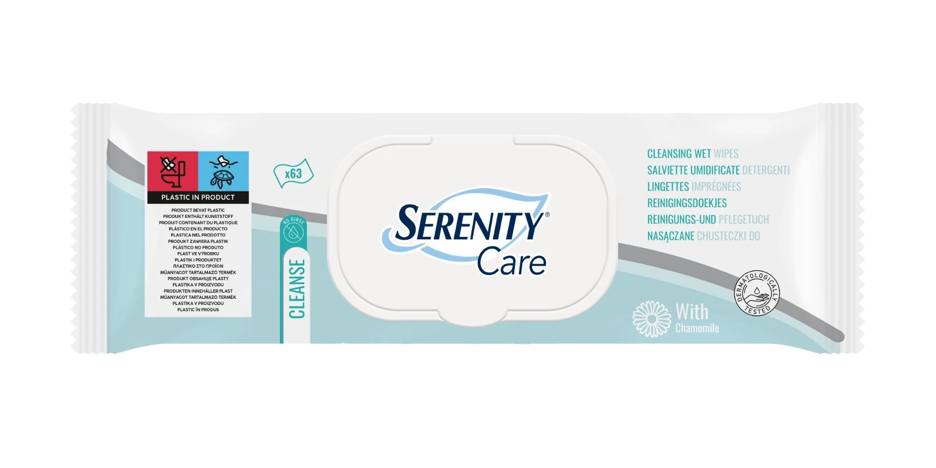 Serenity SkinCare salviette detergenti 63 pezzi